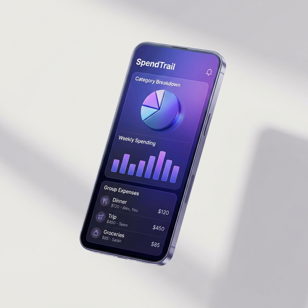 SpendTrail App Dashboard